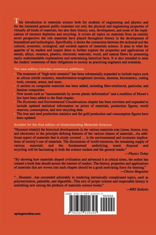 Produktbild: Understanding Materials Science