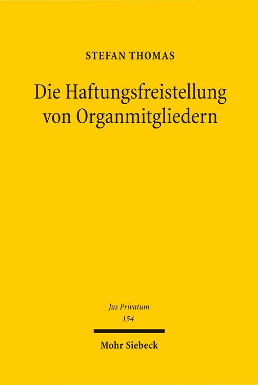 Produktbild: Die Haftungsfreistellung von Organmitgliedern