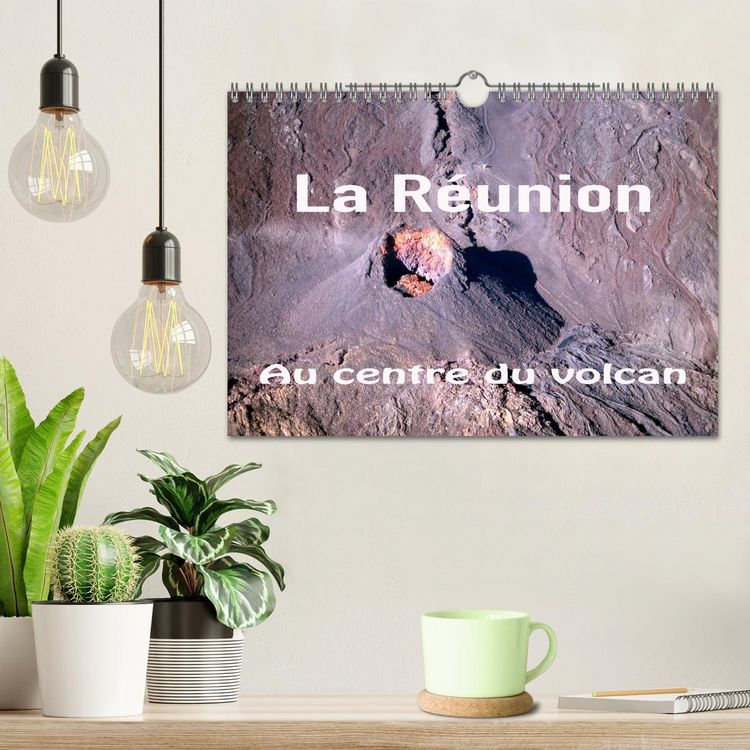 Produktbild: La R&eacute;union, Au centre du volcan (Calendrier mural 2026 DIN A4 vertical), CALVENDO calendrier mensuel