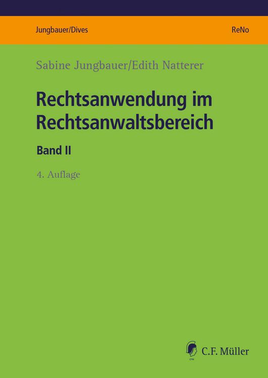 Produktbild: Rechtsanwendung im Rechtsanwaltsbereich