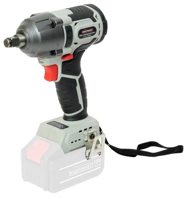 Produktbild: Dino KRAFTPAKET 18V-400Nm-1/2&ldquo;-900W 130232 Akku-Schrauber 18 V b&uuml;rstenlos, ohne Akku, ohne Ladeger&auml;t