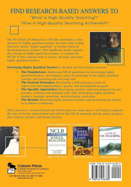 Produktbild: Developing Highly Qualified Teachers