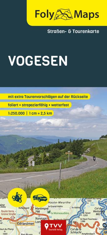 Produktbild: FolyMaps Vogesen 1:250 000