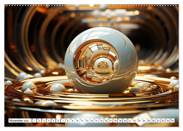 Produktbild: Illusionen aus Farben und Formen (Wandkalender 2026 DIN A2 quer), CALVENDO Monatskalender