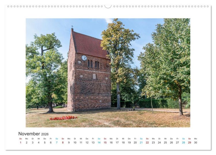 Produktbild: Arendsee in der Altmark (hochwertiger Premium Wandkalender 2026 DIN A2 quer), Kunstdruck in Hochglanz