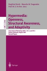 Produktbild: Hypermedia: Openness, Structural Awareness, and Adaptivity