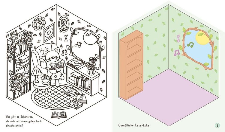 Produktbild: Mein s&uuml;&szlig;es Stickerhaus: Cozy Home