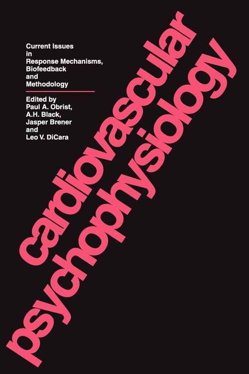 Produktbild: Cardiovascular Psychophysiology