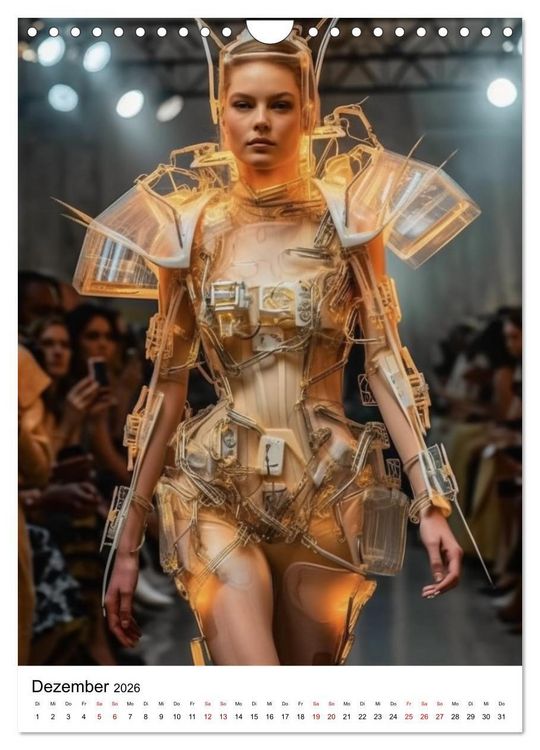 Produktbild: Future Couture (Wandkalender 2026 DIN A4 hoch), CALVENDO Monatskalender
