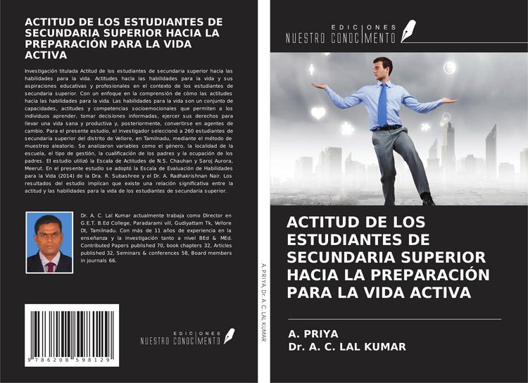 Produktbild: Actitud De Los Estudiantes De Secundaria Superior Hacia La Preparaci&oacute;n Para La Vida Activa