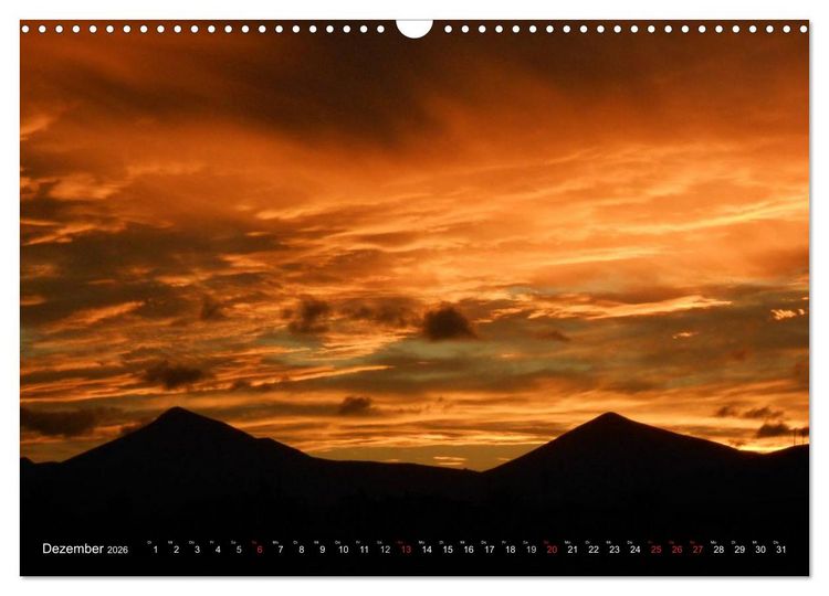 Produktbild: Lanzarote - Kanarische Inseln (Wandkalender 2026 DIN A3 quer), CALVENDO Monatskalender