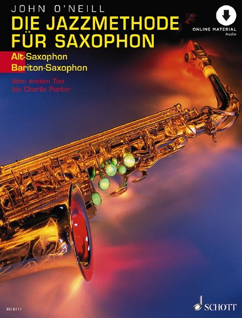 Produktbild: Die Jazzmethode f&uuml;r Saxophon. Ausgabe f&uuml;r Altsaxophon