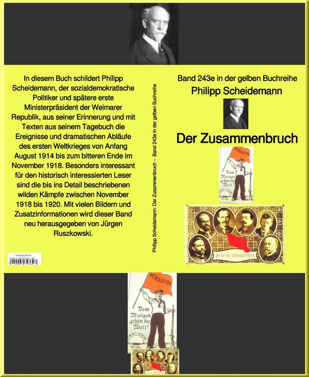 Produktbild: Der Zusammenbruch - Band 243 in der gelben Buchreihe - bei J&uuml;rgen Ruszkowski