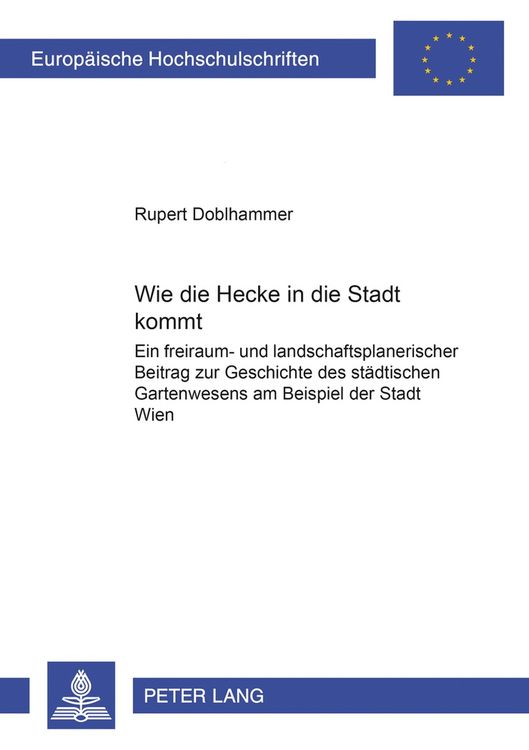 Produktbild: Wie die Hecke in die Stadt kommt