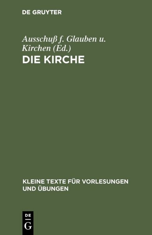 Produktbild: Die Kirche