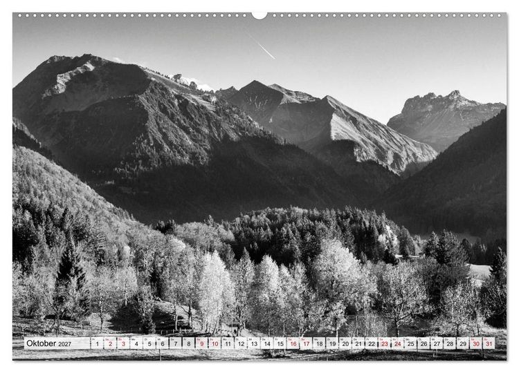 Produktbild: Traumhafte Allg&auml;uer Alpen (hochwertiger Premium Wandkalender 2027 DIN A2 quer), Kunstdruck in Hochglanz