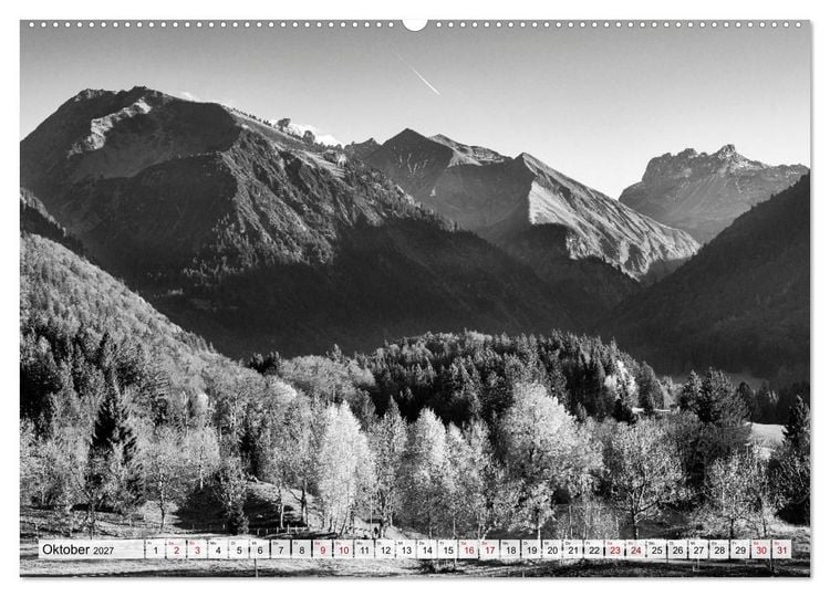 Produktbild: Traumhafte Allg&auml;uer Alpen (Wandkalender 2027 DIN A2 quer), CALVENDO Monatskalender