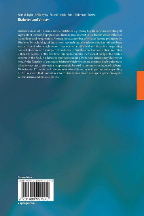 Produktbild: Diabetes and Viruses