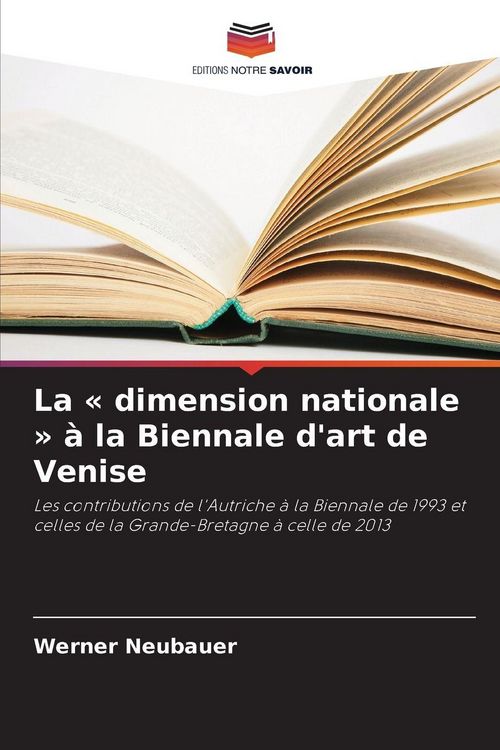 Produktbild: La ' dimension nationale ' &agrave; la Biennale d'art de Venise