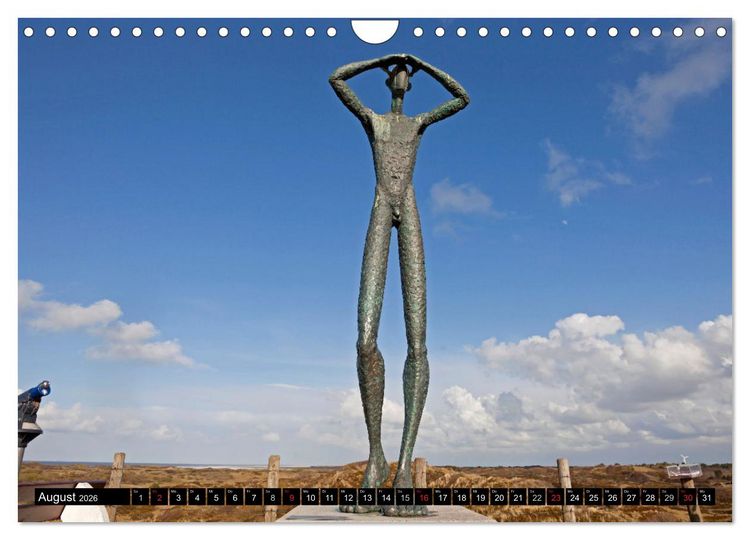 Produktbild: Insel Spiekeroog (Wandkalender 2026 DIN A4 quer), CALVENDO Monatskalender