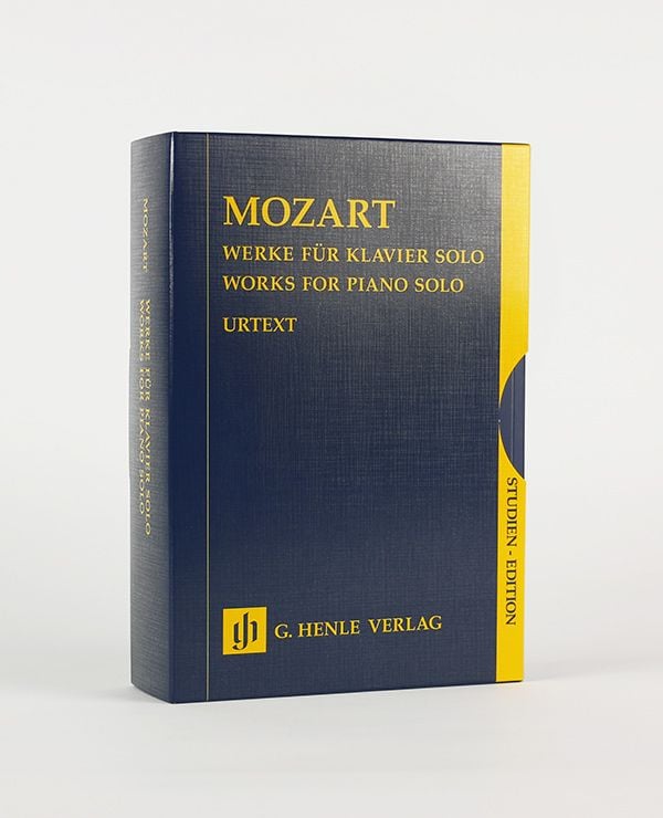 Produktbild: Wolfgang Amadeus Mozart - Werke f&uuml;r Klavier solo - 4 B&auml;nde im Schuber