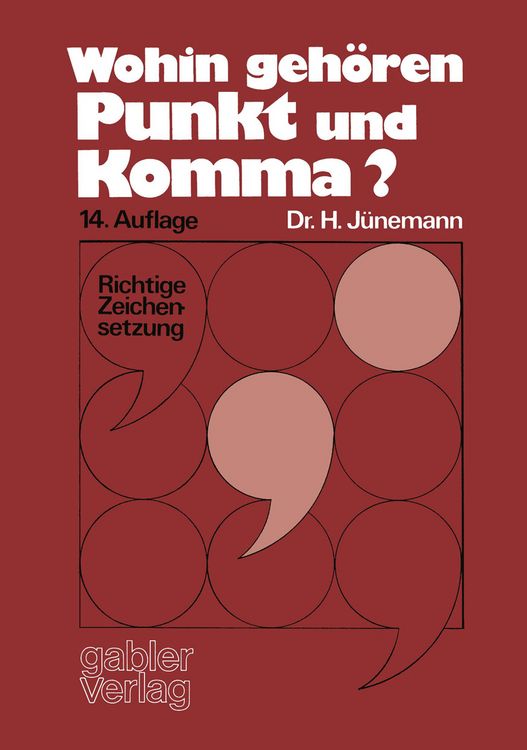 Produktbild: Wohin geh&ouml;ren Punkt und Komma?