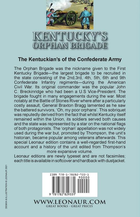 Produktbild: Kentucky's Orphan Brigade