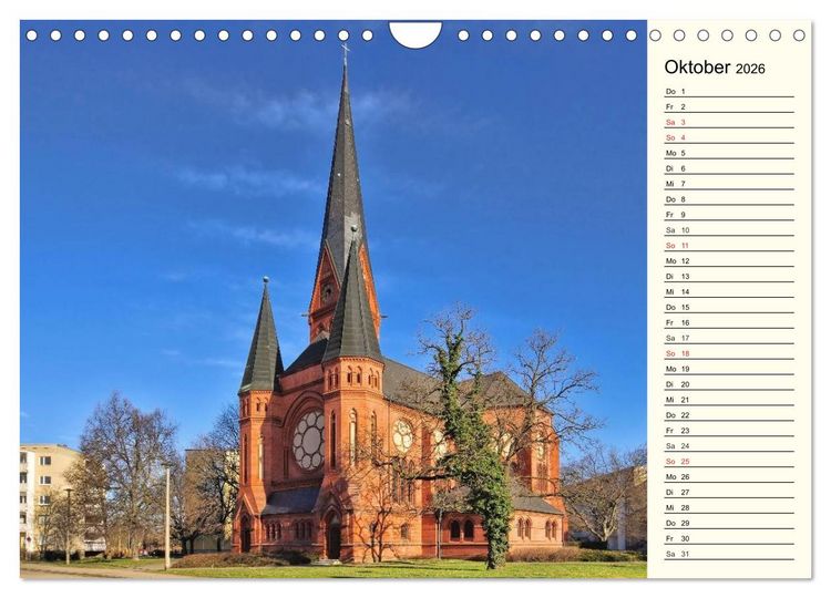 Produktbild: Dessau (Wandkalender 2026 DIN A4 quer), CALVENDO Monatskalender
