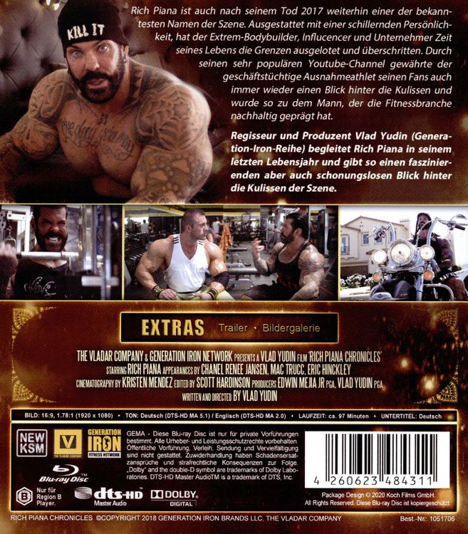 Produktbild: Generation Iron: Die Rich Piana Story