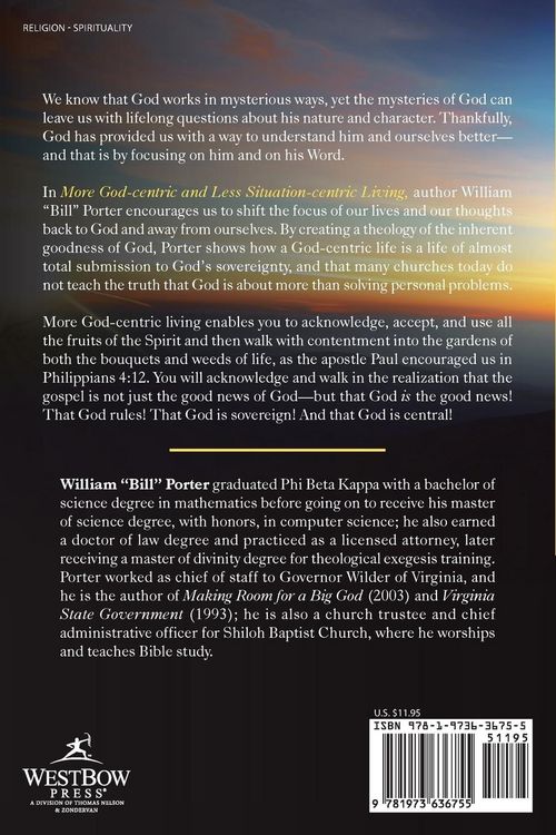 Produktbild: More God-Centric and Less Situation-Centric Living