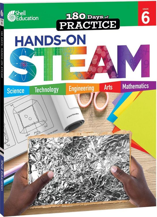 Produktbild: 180 Days: Hands-On STEAM: Grade 6 ebook