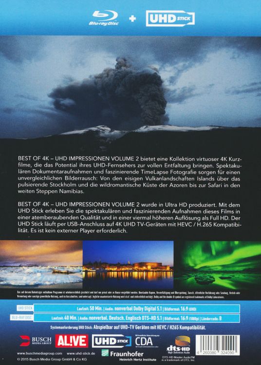 Produktbild: Best of 4K - Vol. 2 [LE] (Mastered in 4K) (+ UHD-Stick in Real 4K)