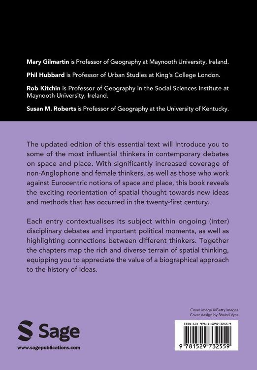 Produktbild: Key Thinkers on Space and Place