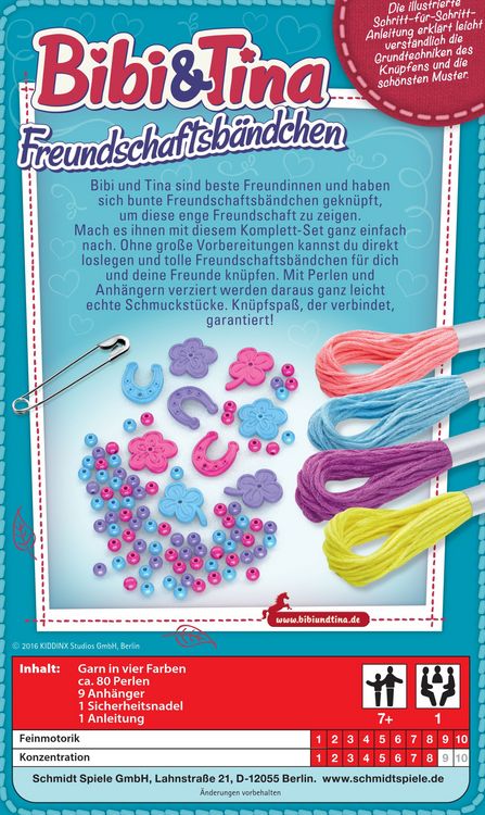 Produktbild: Bibi & Tina, Freundschaftsb&auml;ndchen