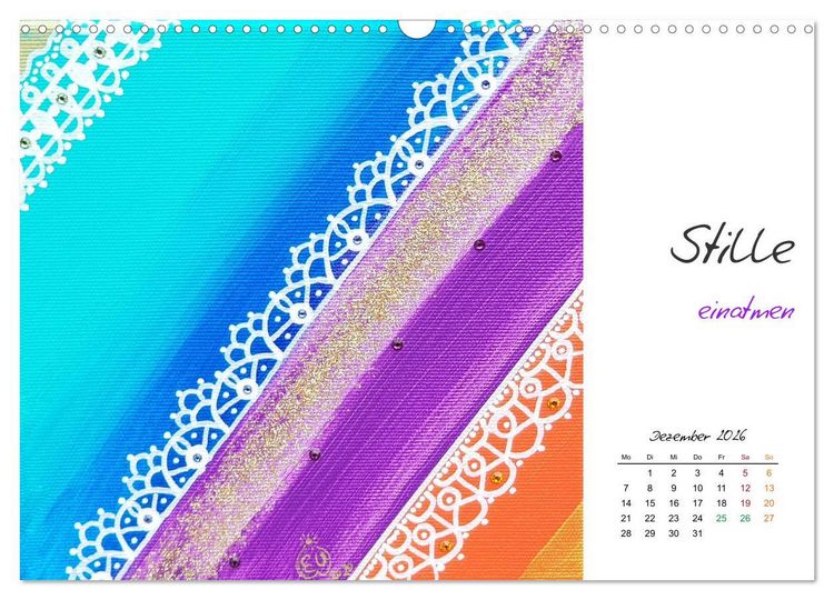 Produktbild: SeelenFreudeBilder - Strahlende Impulse zum Loslassen und Tr&auml;umen (Wandkalender 2026 DIN A3 quer), CALVENDO Monatskalender