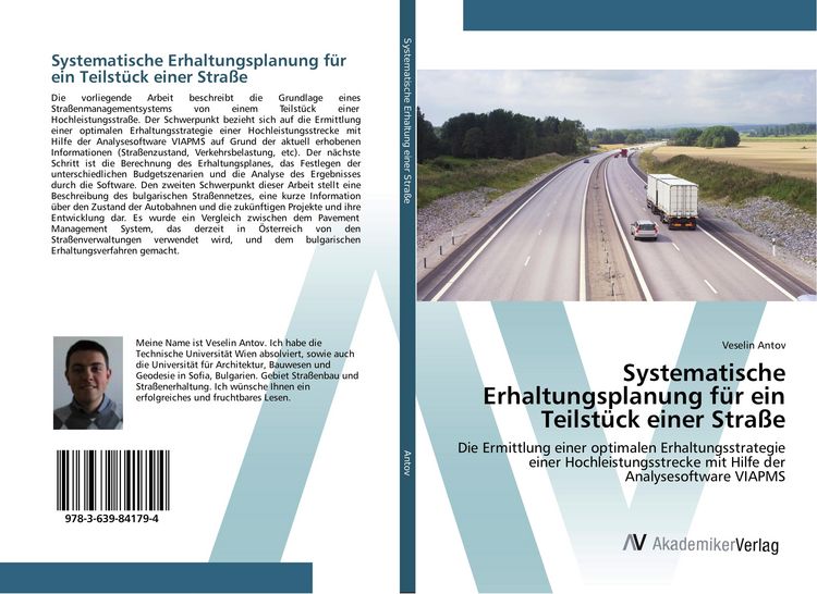 Produktbild: Systematische Erhaltungsplanung f&uuml;r ein Teilst&uuml;ck einer Stra&szlig;e