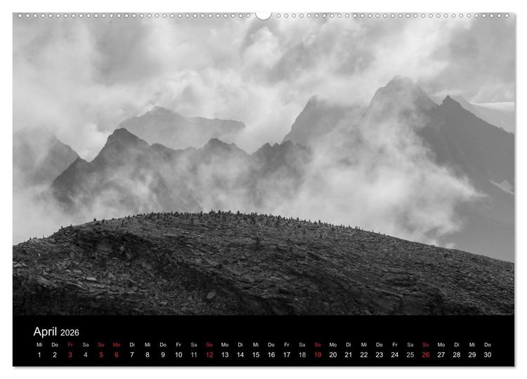 Produktbild: TIROL - Der Berliner H&ouml;henweg (Wandkalender 2026 DIN A2 quer), CALVENDO Monatskalender