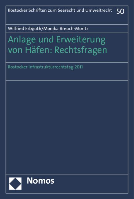 Produktbild: Anlage und Erweiterung von H&auml;fen: Rechtsfragen