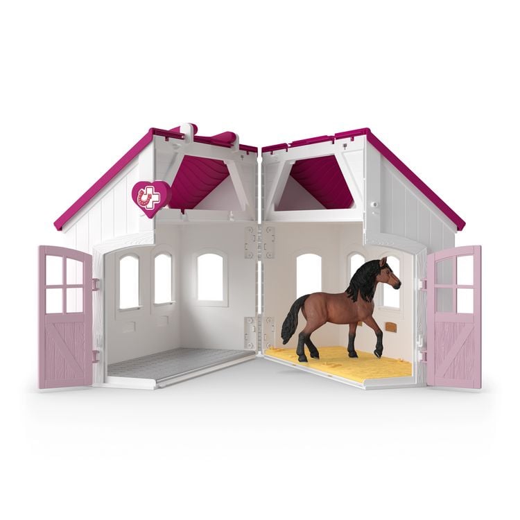 Produktbild: schleich&reg; 42787 - Horse Club, Happy Horse Hospital, Pferdeklinik Heilende Hufe, 64-teilig, Spielset