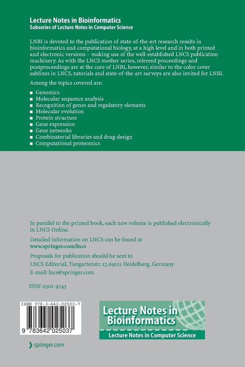 Produktbild: Computational Intelligence Methods for Bioinformatics and Biostatistics