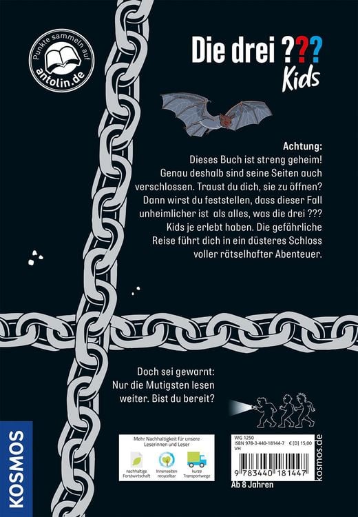 Produktbild: Die drei ??? Kids, Das geheime Buch