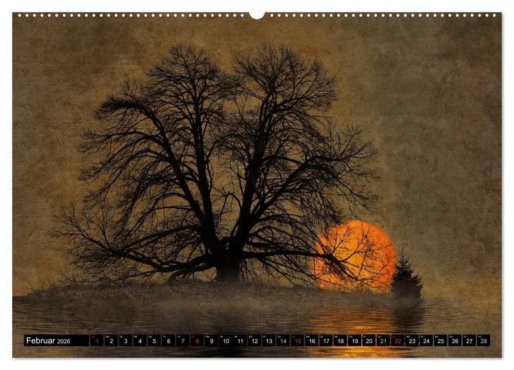 Produktbild: Traumwelten (hochwertiger Premium Wandkalender 2026 DIN A2 quer), Kunstdruck in Hochglanz