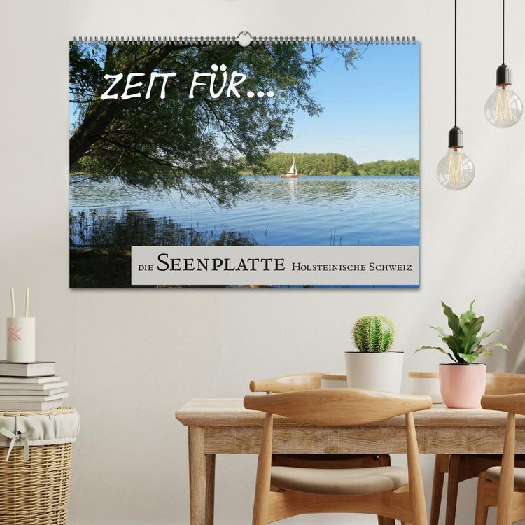 Produktbild: Zeit f&uuml;r... die Seenplatte Holsteinische Schweiz (Wandkalender 2026 DIN A2 quer), CALVENDO Monatskalender