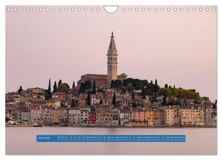 Produktbild: Istria - Croatia The green oasis of the northern Adriatic. (Wall Calendar 2026 DIN A4 landscape), CALVENDO 12 Month Wall Calendar