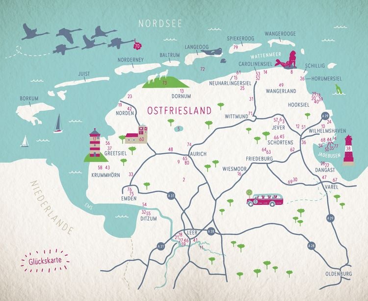 Produktbild: Gl&uuml;cksorte in Ostfriesland