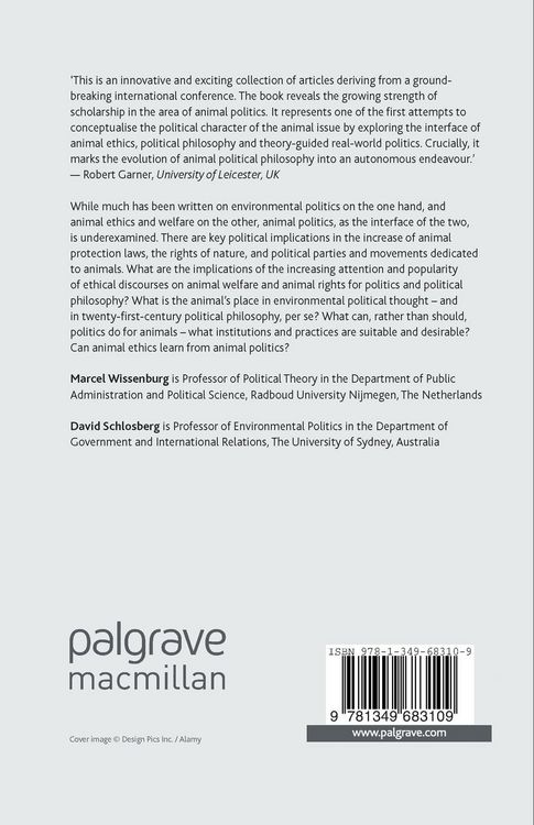 Produktbild: Political Animals and Animal Politics