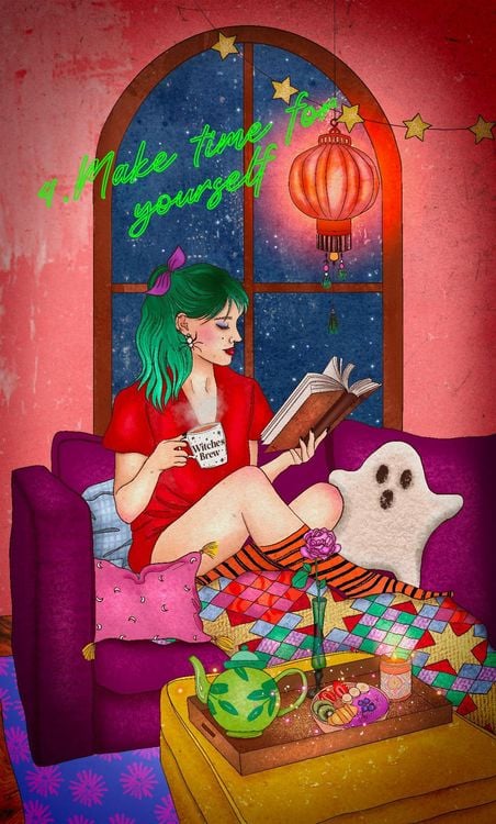 Produktbild: Daily Witch Oracle- 32 Oracle cards & 48-page booklet (English)
