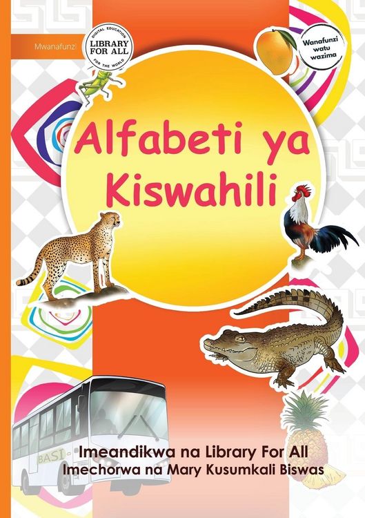 Produktbild: The Swahili Alphabet - Alfabeti ya Kiswahili