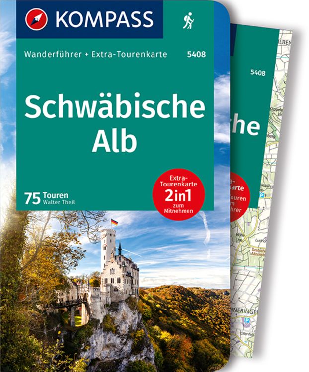 Produktbild: KOMPASS Wanderf&uuml;hrer Schw&auml;bische Alb