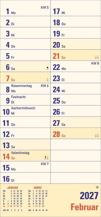 Produktbild: Gro&szlig;druck Planer 2027
